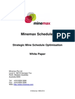 Minemax Scheduler White Paper