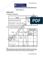 Scheme of Exam 1. Preliminary Examination Maximum Marks: TNPSC Group - I