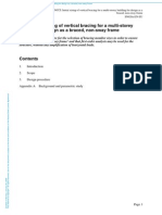 NCCI Initial Sizing of Vertical Bracing