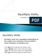 Auxiliary Verbs Presentation