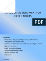 Periodontal Therapy in Older Adults