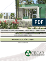 Programacion Lineal-Programacion Lineal