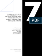 Hyperglycemia Has A Stronger Relation With Outcome in Trauma Patients Than in Other Critically Ill Patients