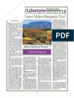 You Mean France Makes Burgundy Too?: From The Grapevine