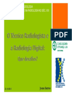 O Tecnico Radiologista e A Radiologia Digital