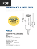 Nordson EFD 741V Maintenance Guide