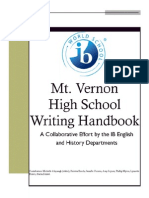 Ib Writing Handbook