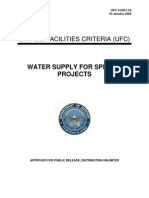 UFC 3-230-11A Water Supply For Special Projects (01!16!2004)