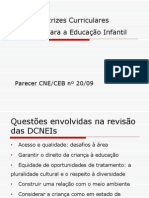 Novas Diretrizes Curriculares Educação Infantil