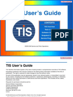 Scanner GM Tech2 TIS UserGuide