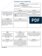 Grade 4 Homework Term 1 Weeks 8 & 9