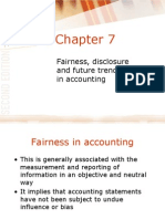 Fairness, Disclosure and Future Trends in Accounting