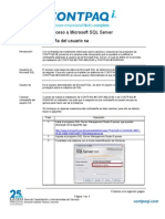 Cambiar Contraseña Usuario SQL Server