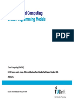 2012 IN4392 Lecture-5 CloudProgrammingModels