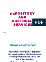 Depository AND Custodial Services