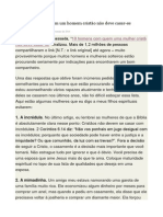 8 Mulheres Com Quem Um Homem Cristão Não Deve Casar