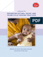 Operational Guide Enhancing Optimal Infant and Young Child Feeding Practices Through The Public Health System