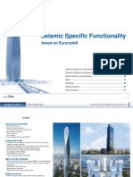 Seismic Specific Functionality in Midas Gen - Eurocode