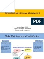 Maintenance Planning and Scheduling Concepts