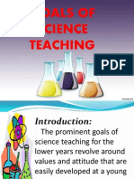 Goals of Science Teaching