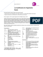 Design Wind Force Coefficients For Hyperbolic Paraboloid Free Roofs