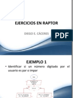 Ejercicios en Raptor