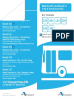 Visit Transportnsw - Info: Description of Routes in This Timetable