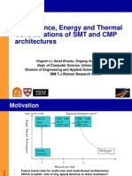 SMT and CMP Architecture