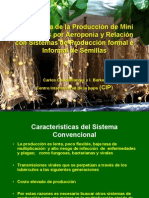 Importancia de La Producción de Mini Tubérculos Por Aeroponía y Relación Con Sistemas de Producción Formal e Informal de Semillas