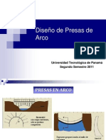 Diseño de Presas de Arco