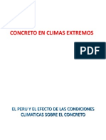 Concreto Climas Extremos