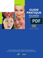 Guide de La Redaction Administrative