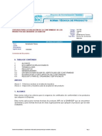 Criterios para La Evaluación de La Conformidad de Los Productos Que Adquiere La Eaab-Esp