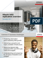 Hitachi Nas Replication Overview