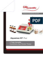 Titulador Automatico GR Scientific Aquamax KF Plus