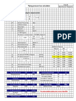 Pressure Loss Calculation