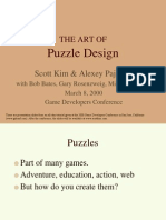 The Art of Game Design