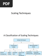 Scaling Techniques