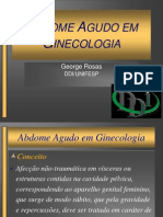 Abdome Agudo em Ginecologia