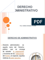 Diapositivas de Derecho Administrativo