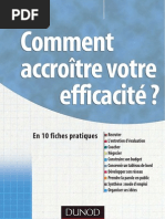 CarnetDunod Comment Accroitre Votre Efficacité