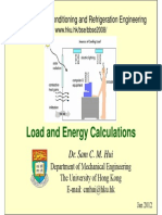 Load and Energy Calculations