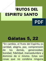 Frutos Del Espiritu Santo