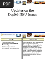 GSIS - DepEd-NEU Dialogue Update