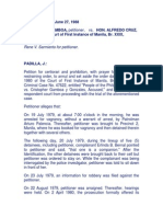 G.R. No. L-56291 June 27, 1988 Cristopher Gamboa, Petitioner, vs. Hon. Alfredo Cruz, JUDGE of The Court of First Instance of Manila, Br. XXIX