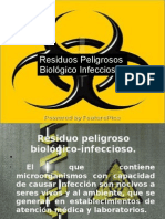 Residuos Peligrosos Biológico Infecciosos (RPBI)