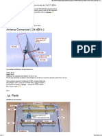 Antena Casera Direccional de 24-27 Dbi's