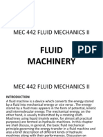 Chapter II Fluid Machinery