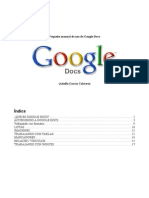 Manual Google Docs