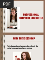 Telephone Etiquettes